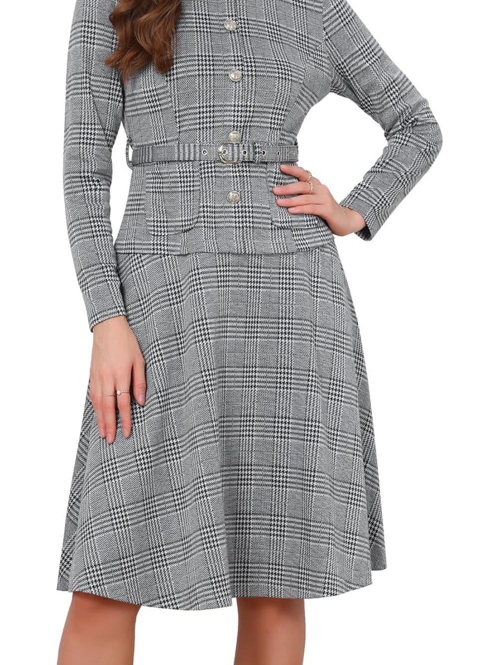 Womens Plaid Dress